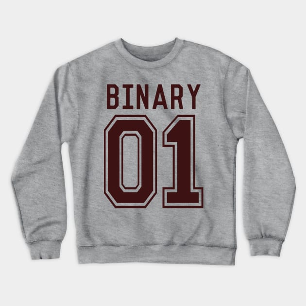 Binary Sports Crewneck Sweatshirt by GeekThreadz